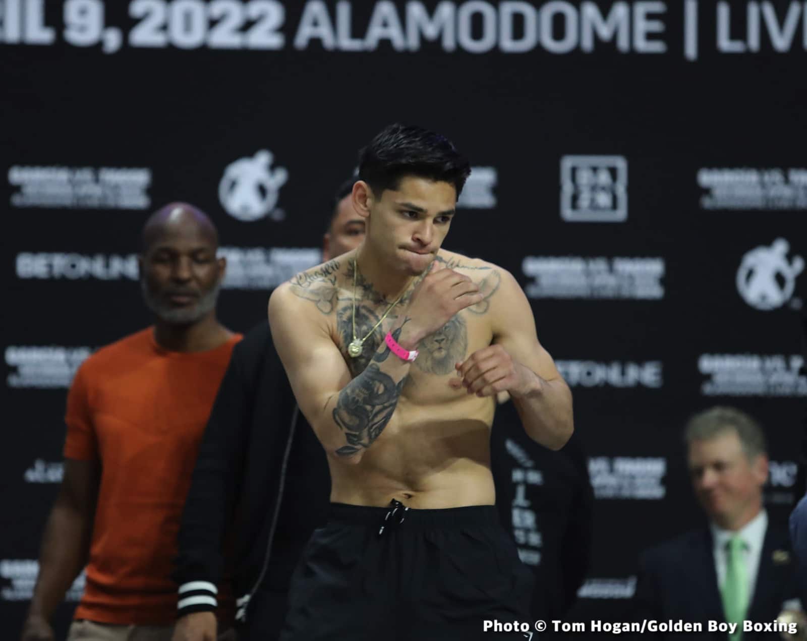 Weights: Ryan Garcia, Emmanuel Tagoe Ready To Fight!
