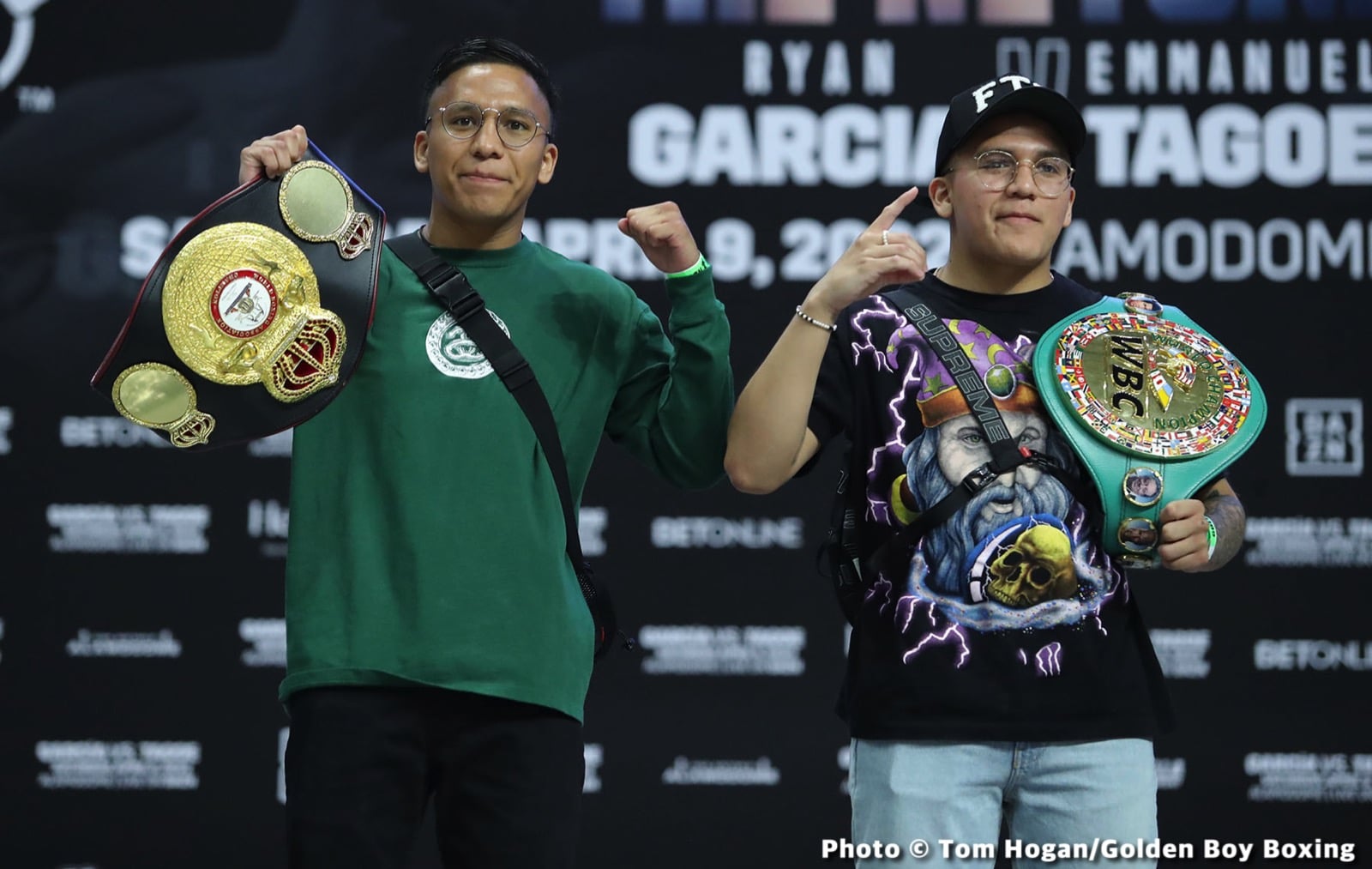 Ryan Garcia vs Emmanuel Tagoe Official DAZN Weigh In Results
