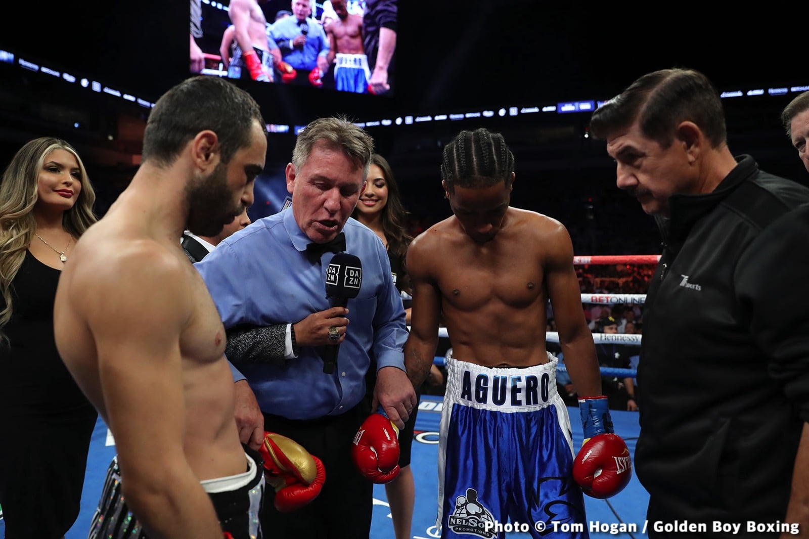 Photos: Ryan Garcia batters Tagoe, Mosley Jr defeats Rosado