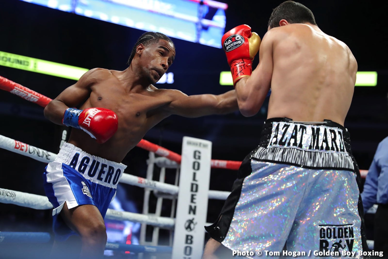 Photos: Ryan Garcia batters Tagoe, Mosley Jr defeats Rosado