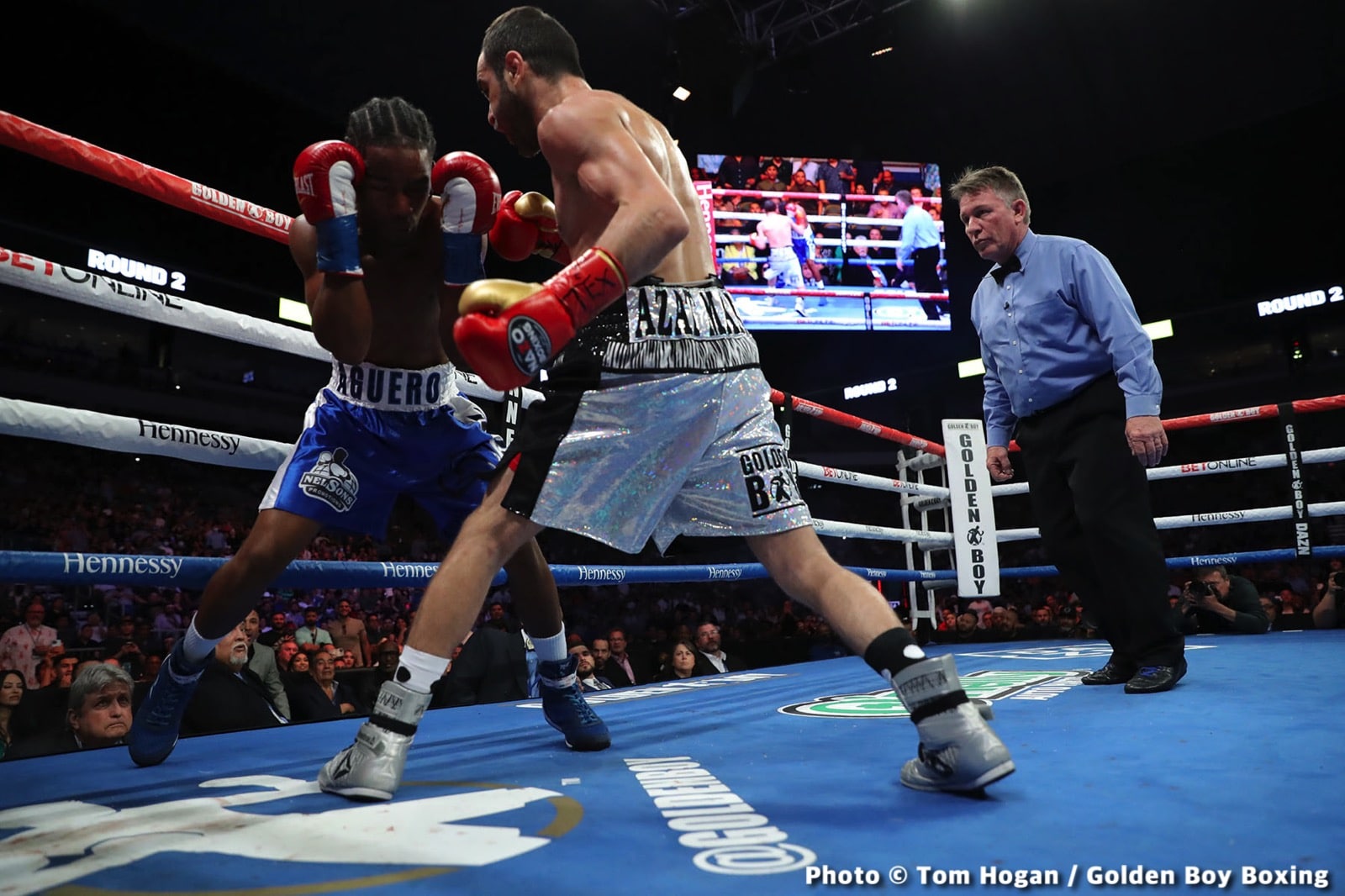 Photos: Ryan Garcia batters Tagoe, Mosley Jr defeats Rosado