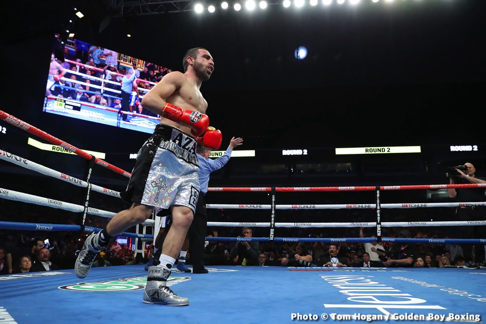 Photos: Ryan Garcia batters Tagoe, Mosley Jr defeats Rosado