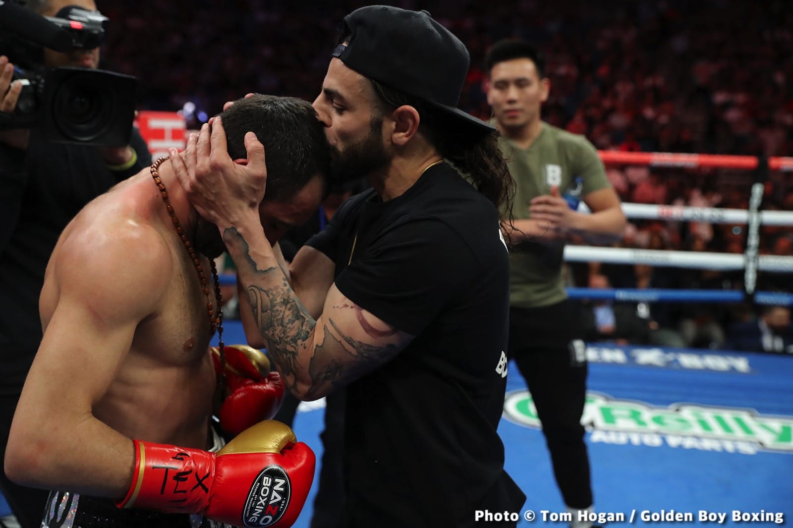 Photos: Ryan Garcia batters Tagoe, Mosley Jr defeats Rosado
