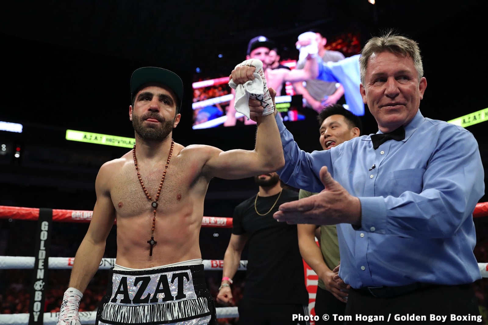 Photos: Ryan Garcia batters Tagoe, Mosley Jr defeats Rosado