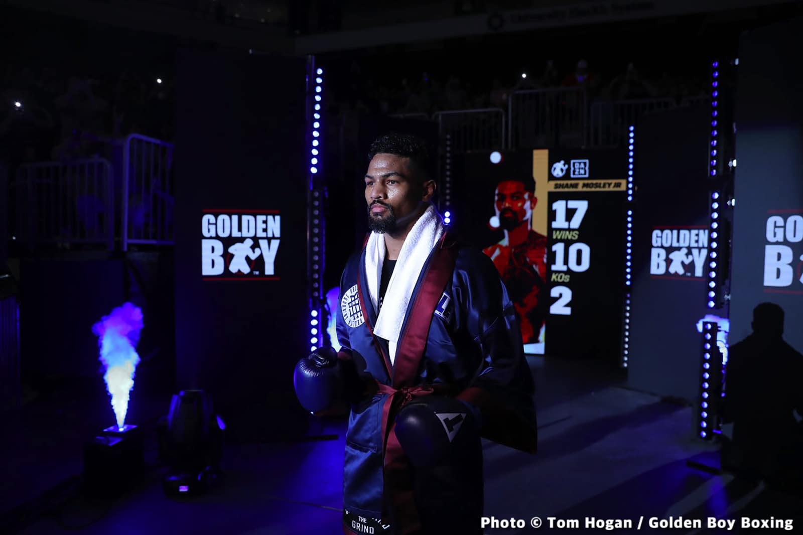 Photos: Ryan Garcia batters Tagoe, Mosley Jr defeats Rosado