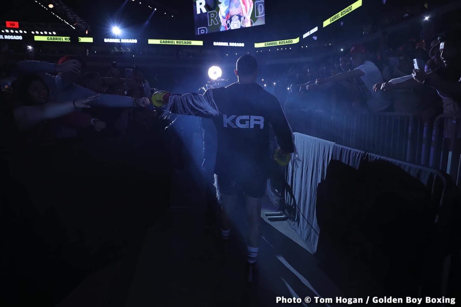 Photos: Ryan Garcia batters Tagoe, Mosley Jr defeats Rosado