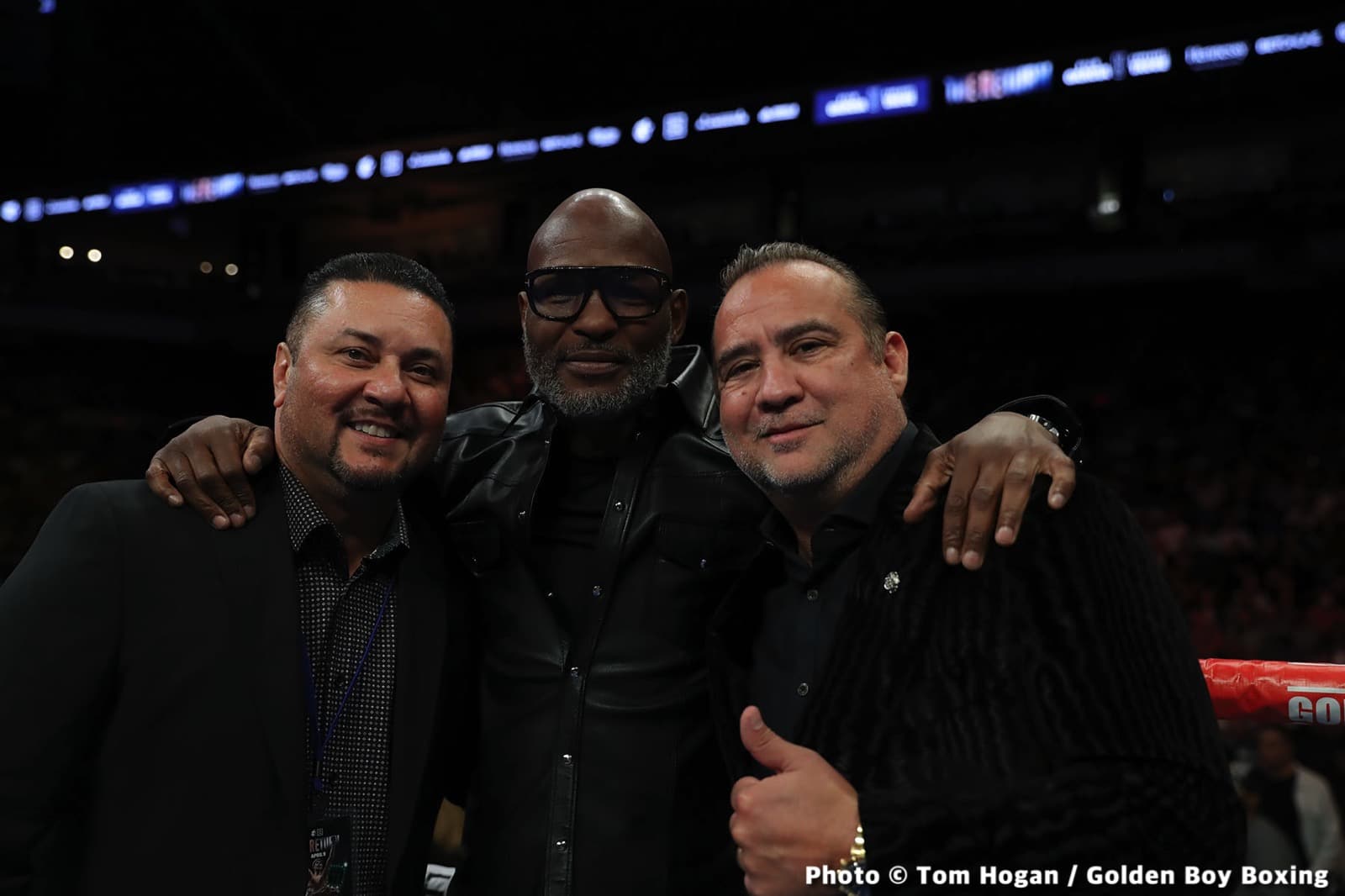 Photos: Ryan Garcia batters Tagoe, Mosley Jr defeats Rosado