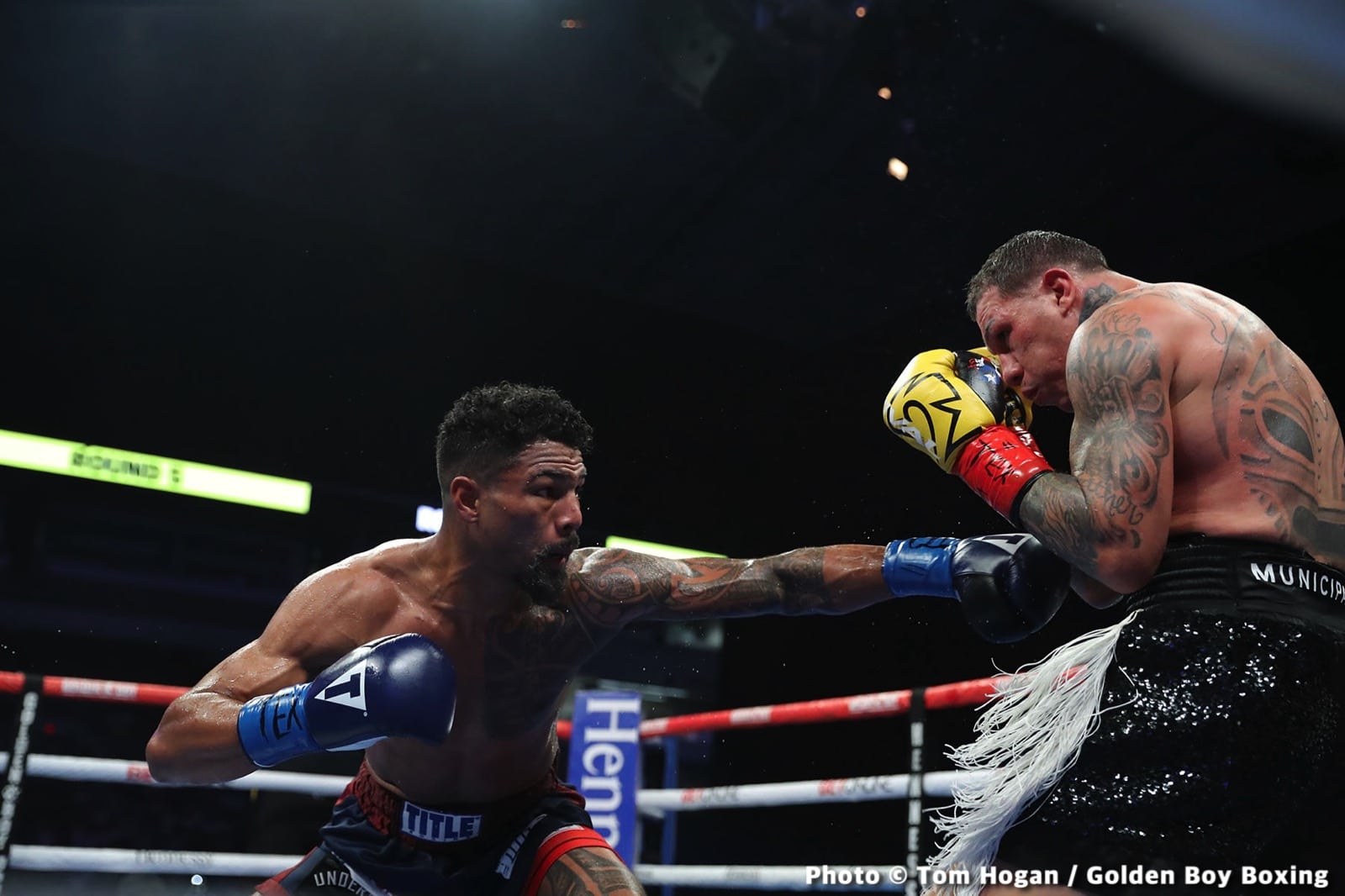 Photos: Ryan Garcia batters Tagoe, Mosley Jr defeats Rosado