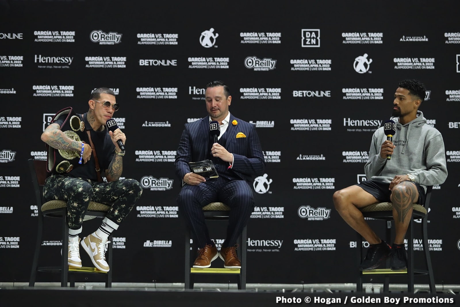 Photos / Quotes: Garcia vs. Tagoe - DAZN Press Conference