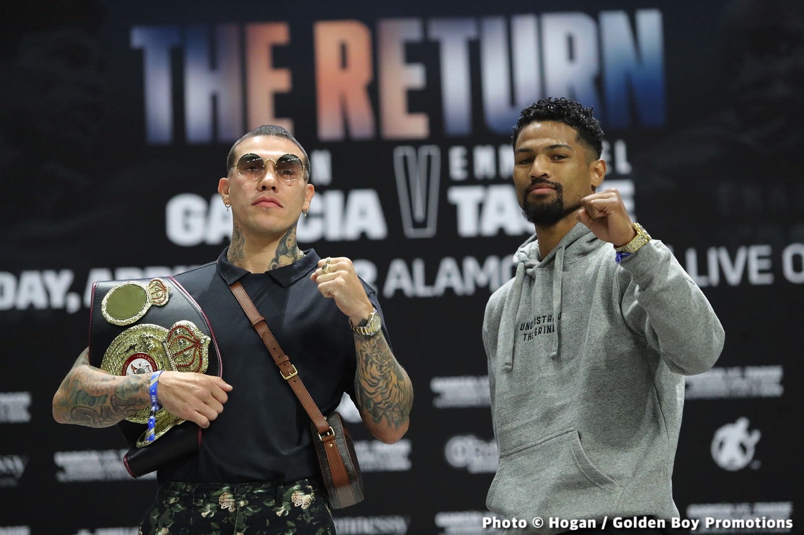 Photos / Quotes: Garcia vs. Tagoe - DAZN Press Conference