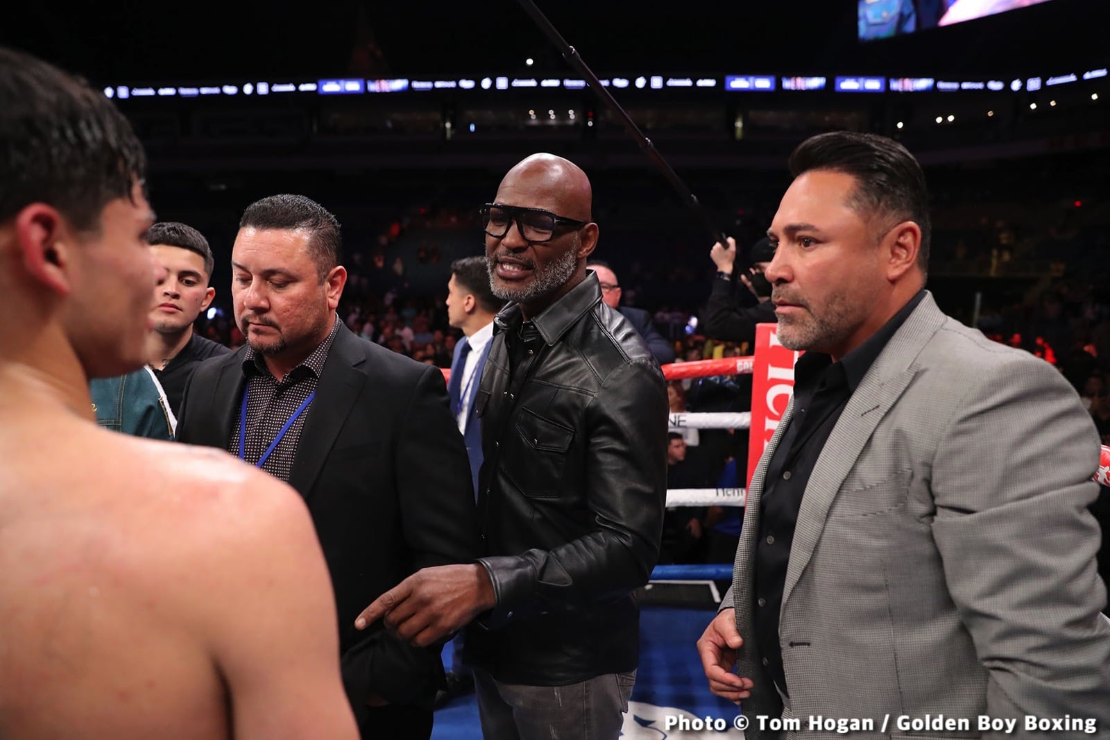 Photos: Ryan Garcia batters Tagoe, Mosley Jr defeats Rosado