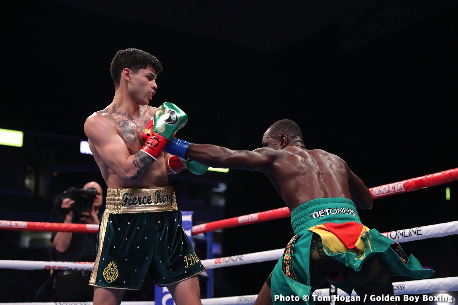 Ryan Garcia Dominates Emmanuel Tagoe - Boxing Results