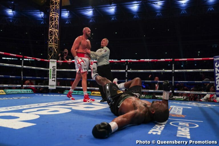 Whyte Still Crying Foul, Says He “Twisted Two Ligaments” In His Foot After Fury's “Illegal Push”