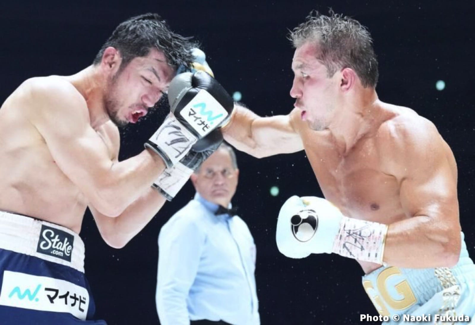 Gennadiy Golovkin, Ryota Murata boxing image / photo