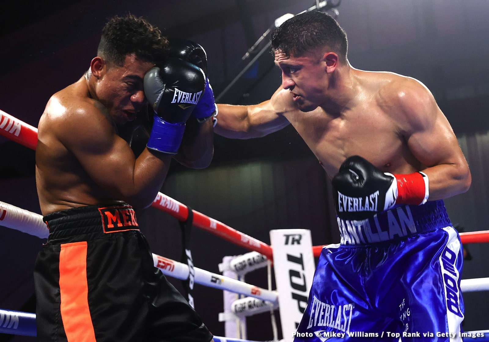 Photos: Mikaela Mayer beats Han, Giovani Santillan Stops Barraza