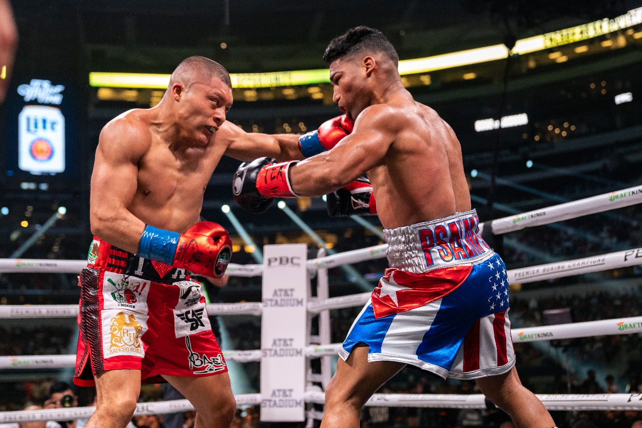Isaac Cruz, Ryan Garcia boxing image / photo