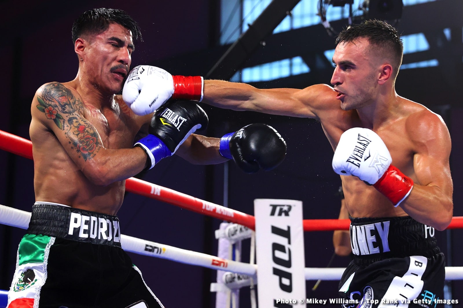 Photos: Mikaela Mayer beats Han, Giovani Santillan Stops Barraza