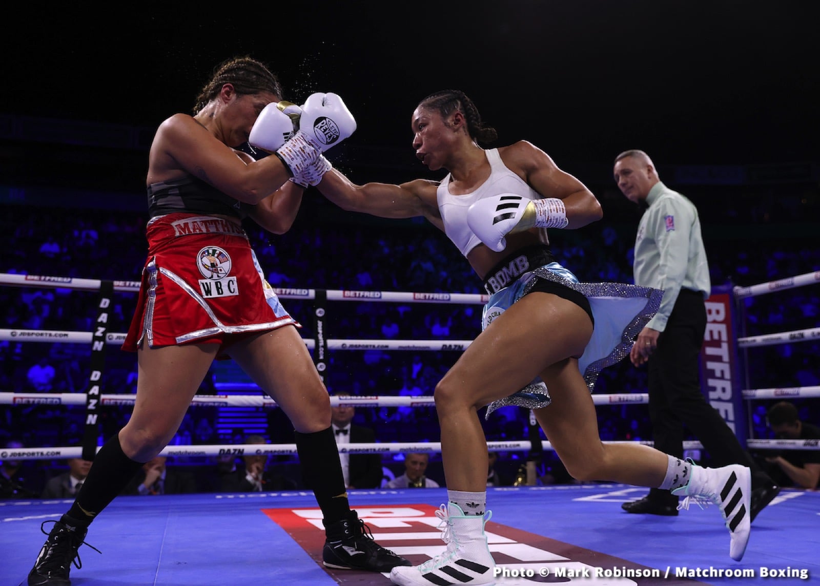 Boxing photo: Chris Van Heerden, Conor Benn image Conor Benn Scores Impressive 2nd Round KO Over Van Heerden - Boxing Results