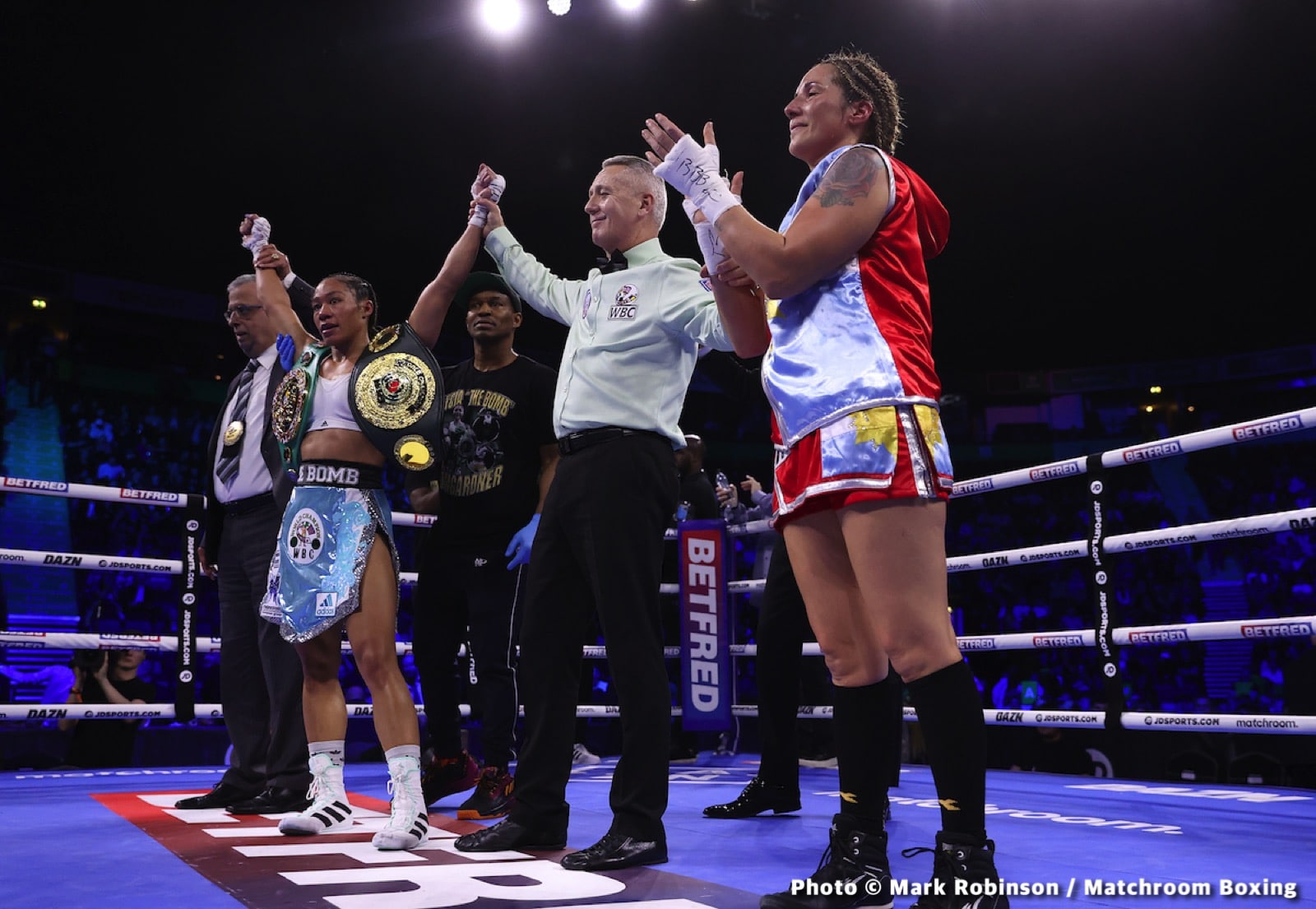 Boxing photo: Chris Van Heerden, Conor Benn image Conor Benn Scores Impressive 2nd Round KO Over Van Heerden - Boxing Results