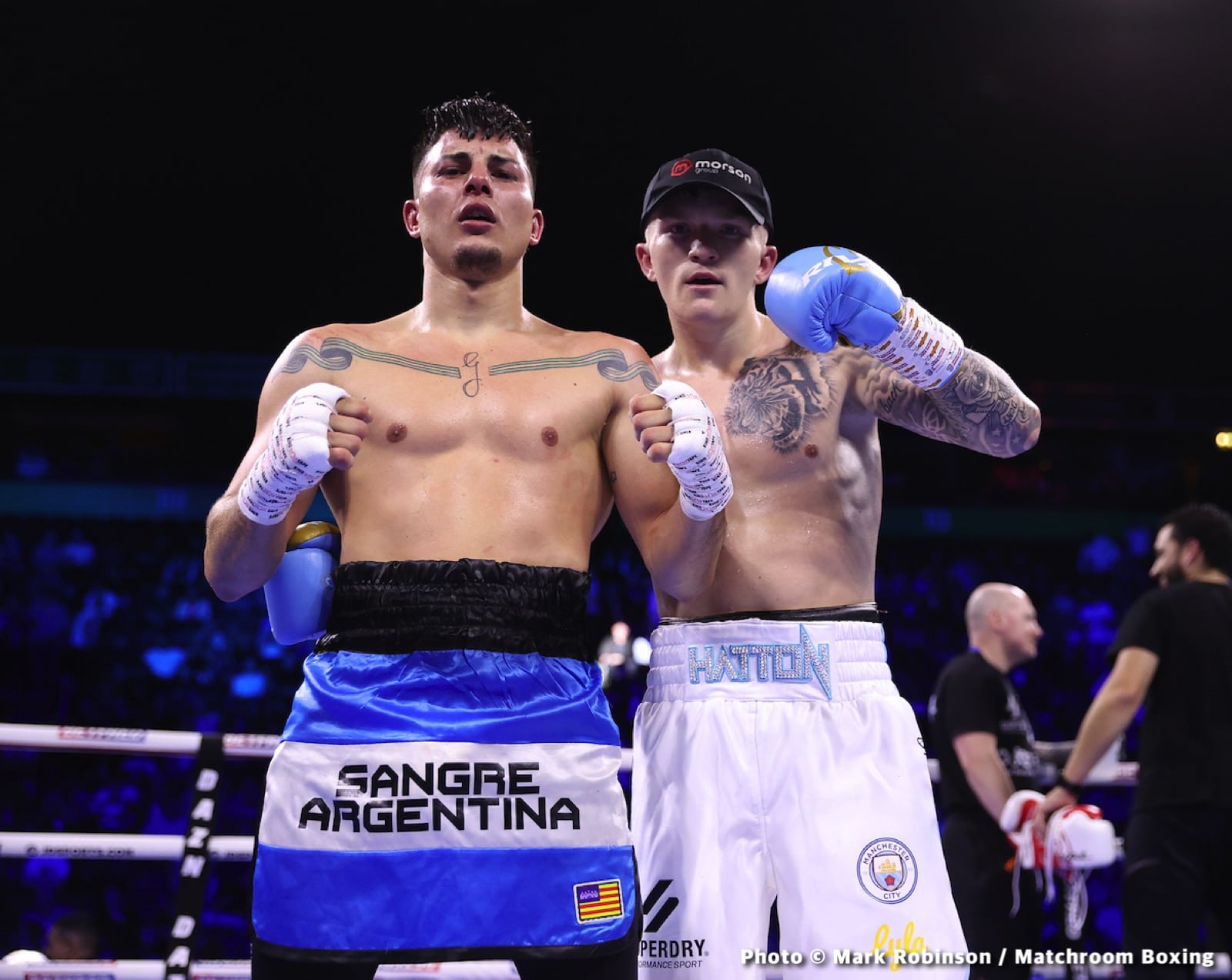 Boxing photo: Chris Van Heerden, Conor Benn image Conor Benn Scores Impressive 2nd Round KO Over Van Heerden - Boxing Results