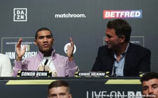 Conor Benn could have BIG fight in August/September, says Eddie Hearn
