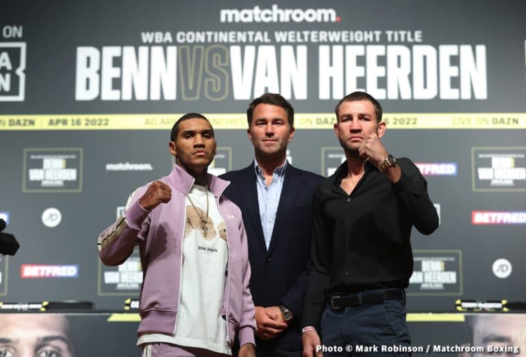 Eddie Hearn eyeing Broner or Brook for Conor Benn's summer fight after Chris Van Heerden clash