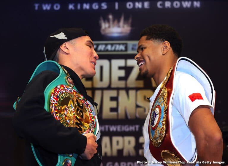 Shakur Stevenson tells Oscar Valdez: "It's a code you have to crack"