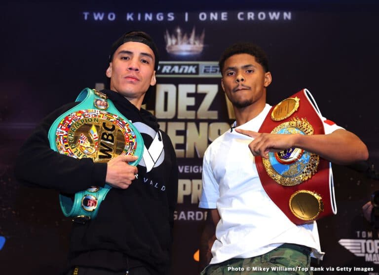 Oscar Valdez hopes Stevenson will slug with him on Saturday