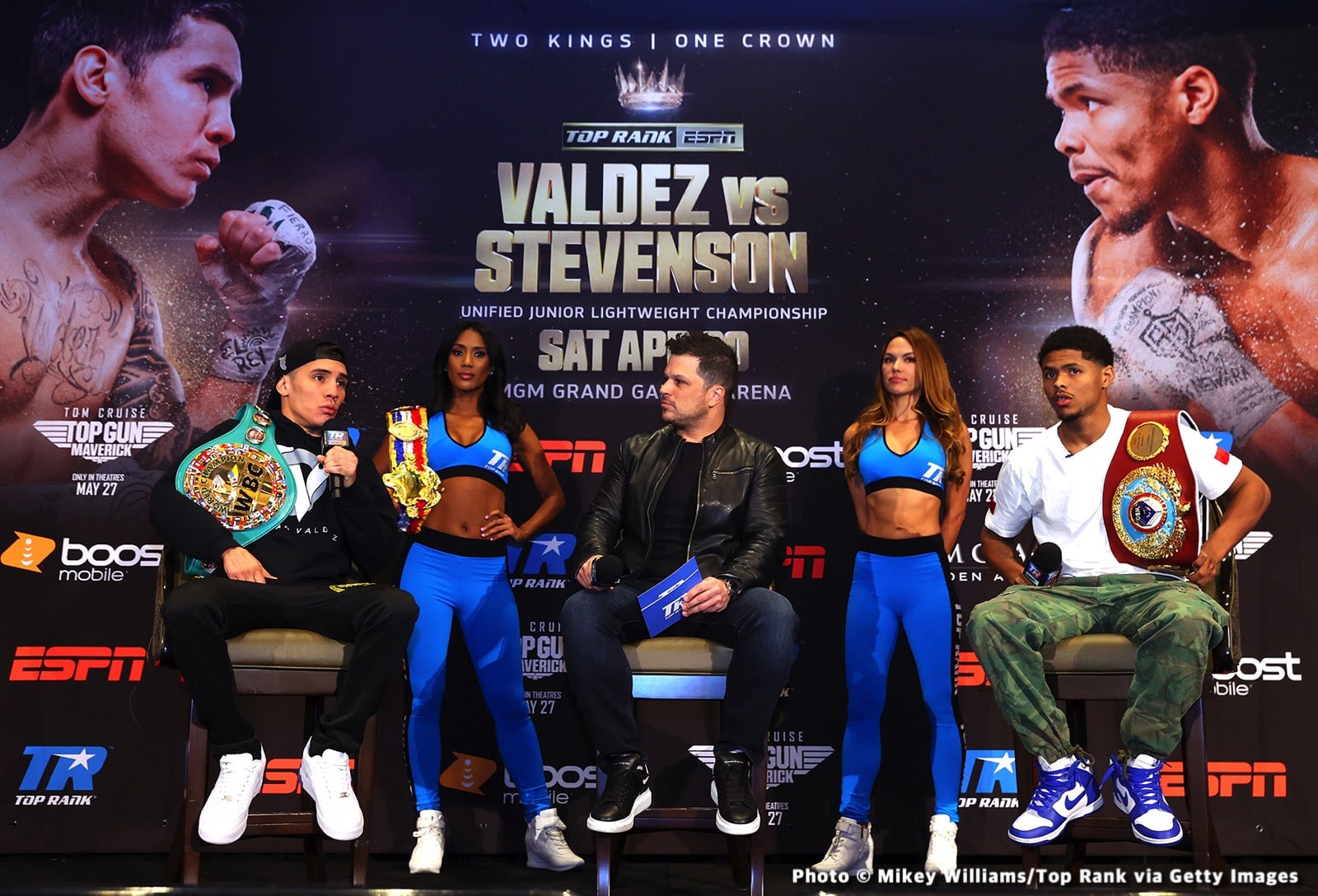 Oscar Valdez Excited About Fighting Shakur Stevenson Tonight