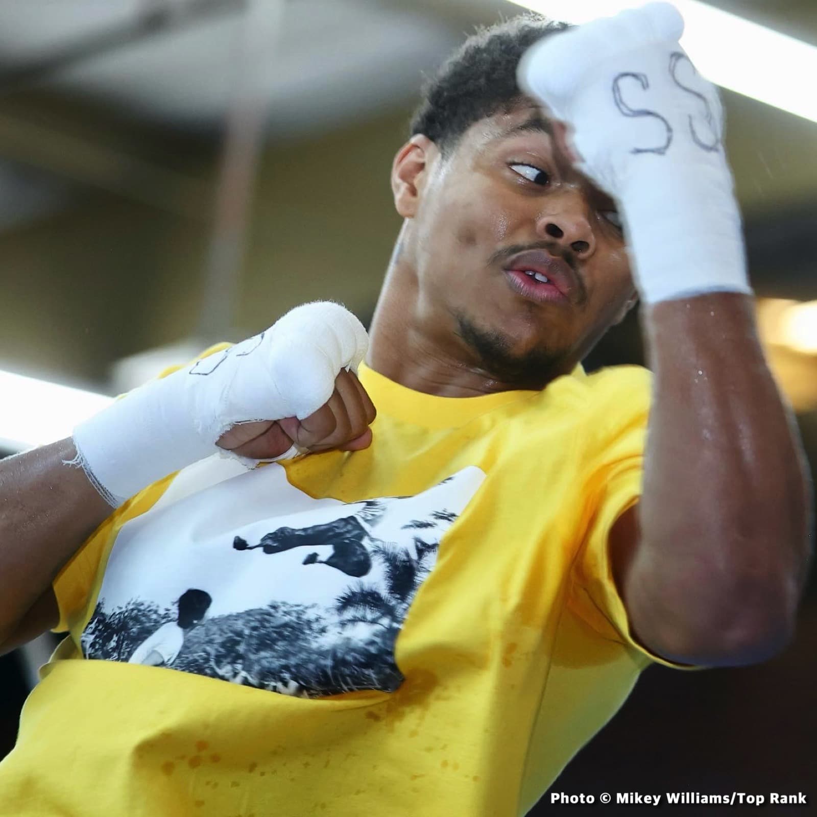Boxing photo: Óscar Valdez, Shakur Stevenson image WATCH LIVE: Stevenson - Valdez ESPN Weigh In Stream