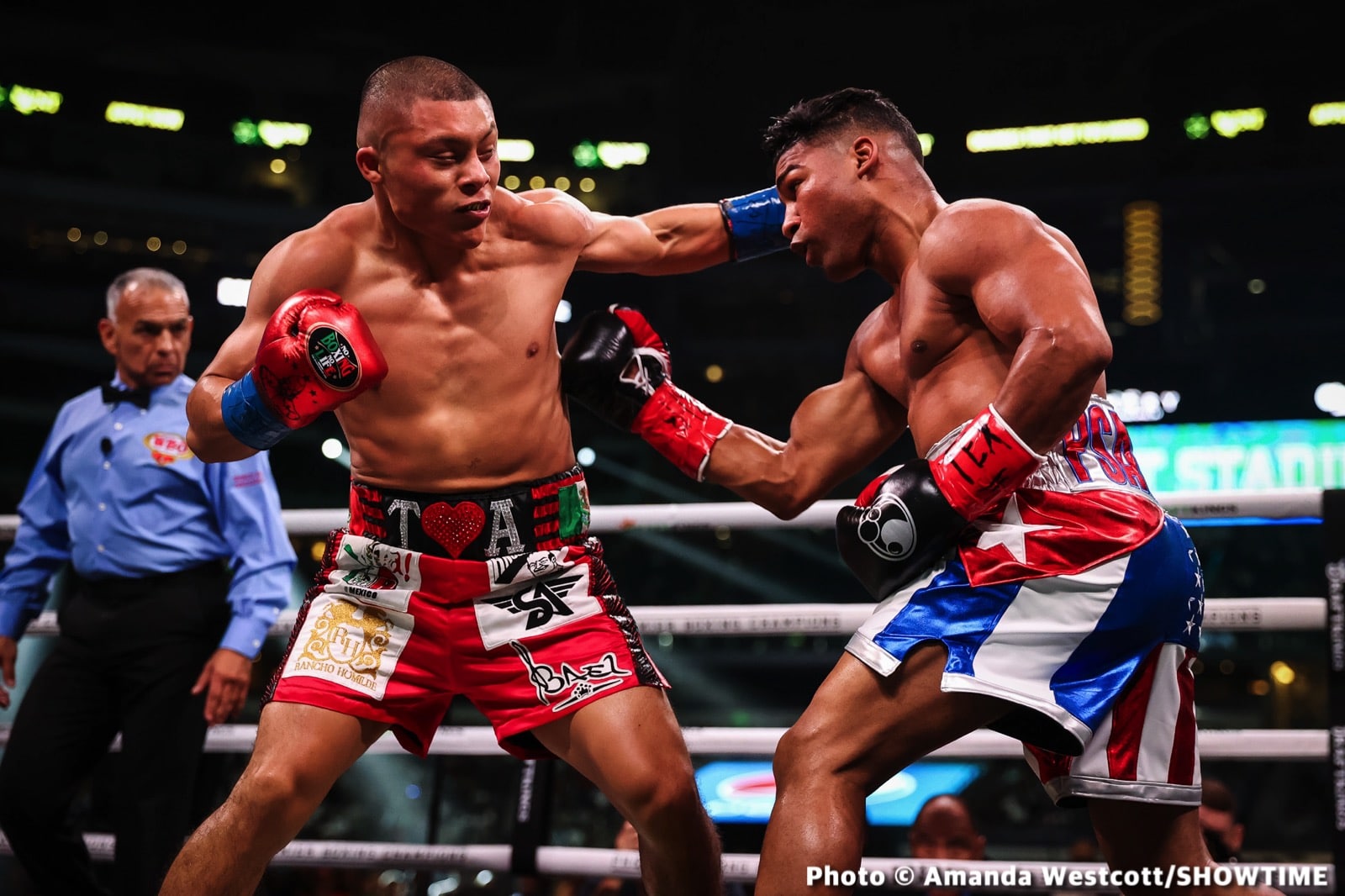 Photos: Spence TKOs Ugas in 10th, Cruz Dominates Gamboa