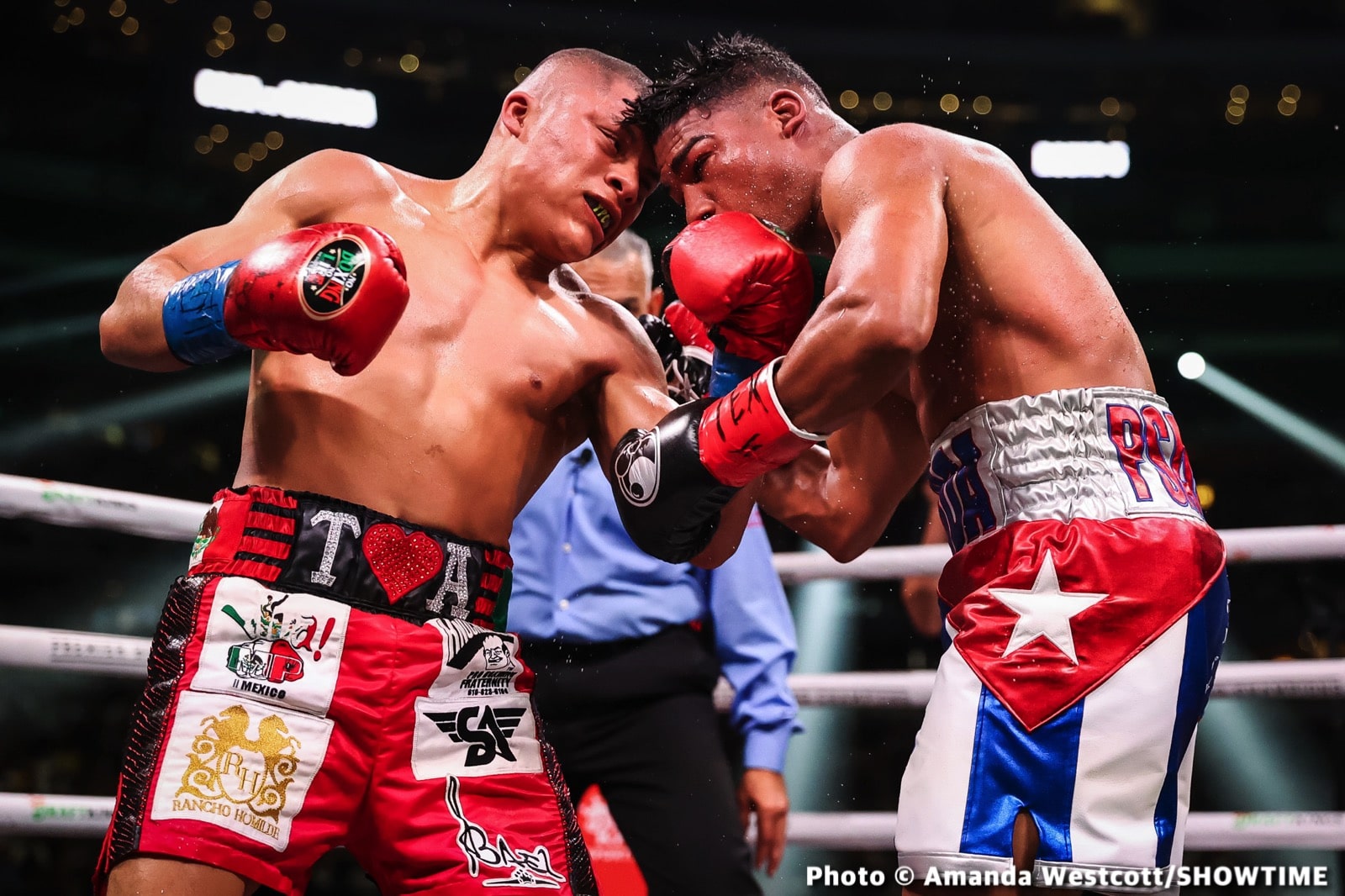 Photos: Spence TKOs Ugas in 10th, Cruz Dominates Gamboa