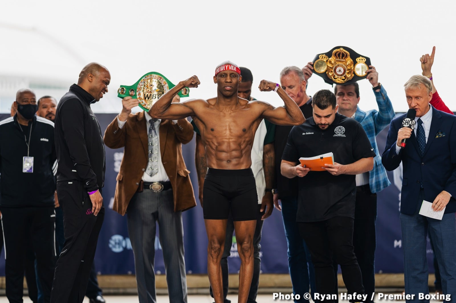 Spence Jr vs. Ugas Showtime Weights