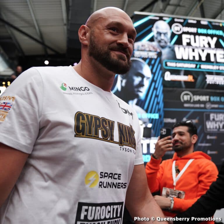 Tyson Fury Loses It When Told Upcoming Chisora Fight Is A “Mismatch”