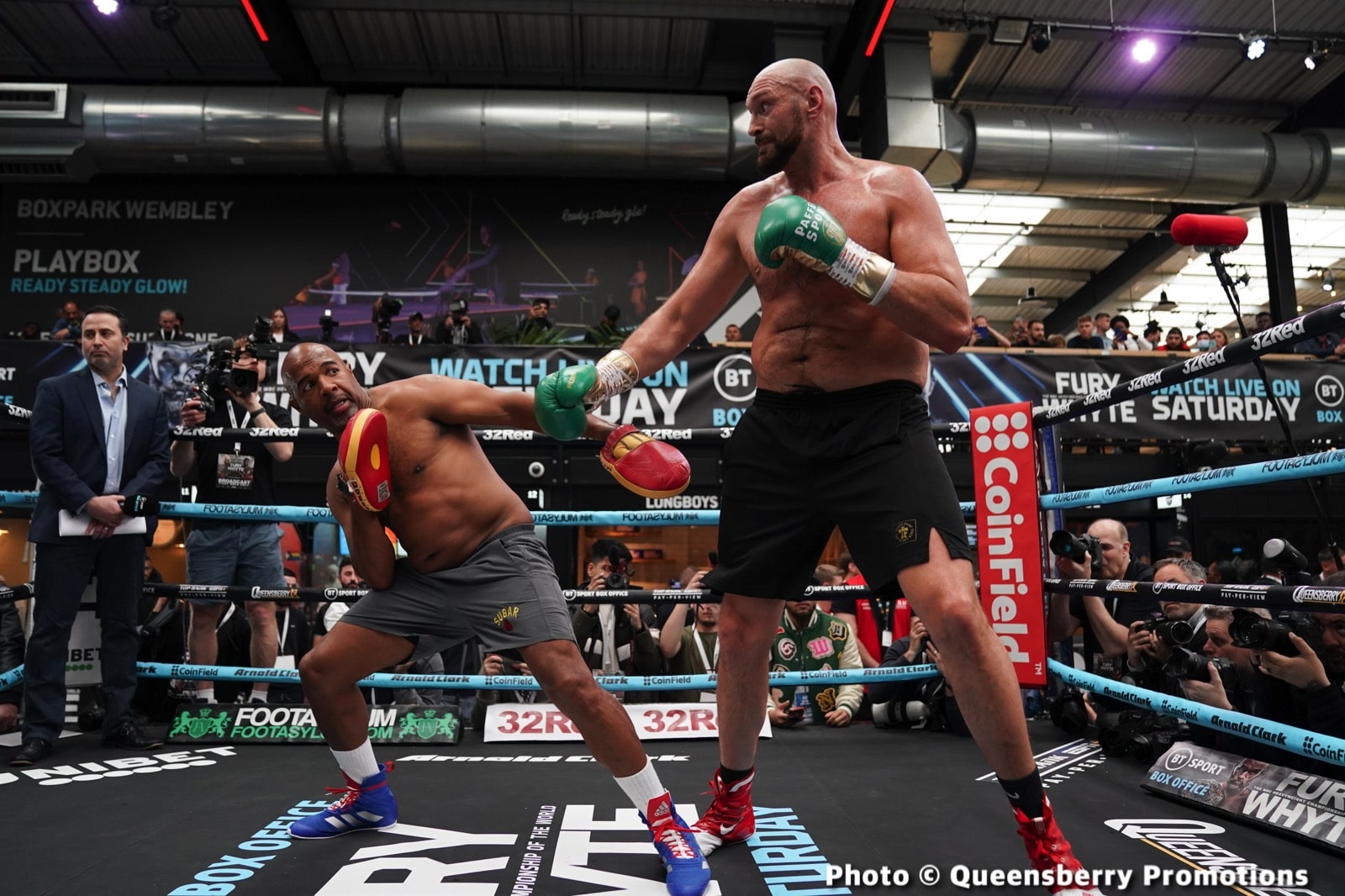 Dillian Whyte, Tyson Fury boxing image / photo