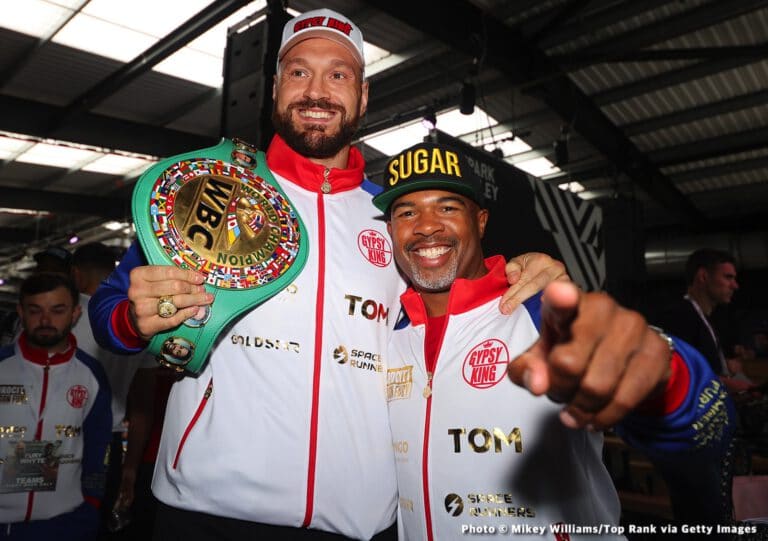 SugarHill confirms Fury was never training for Usyk fight