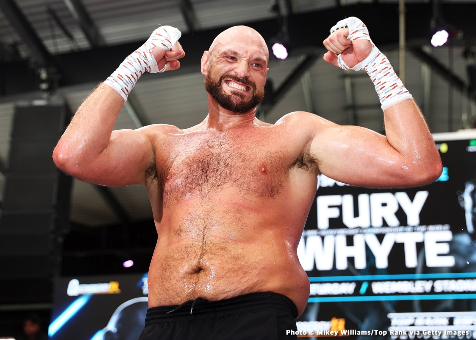 Boxing photo: Dillian Whyte, Tyson Fury image Tyson Fury - Dillian Whyte: No Whyte, No Problem!