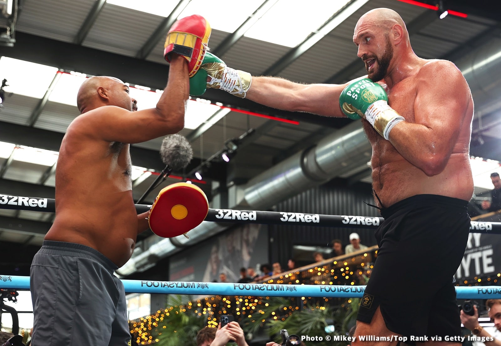 Tyson Fury boxing image / photo