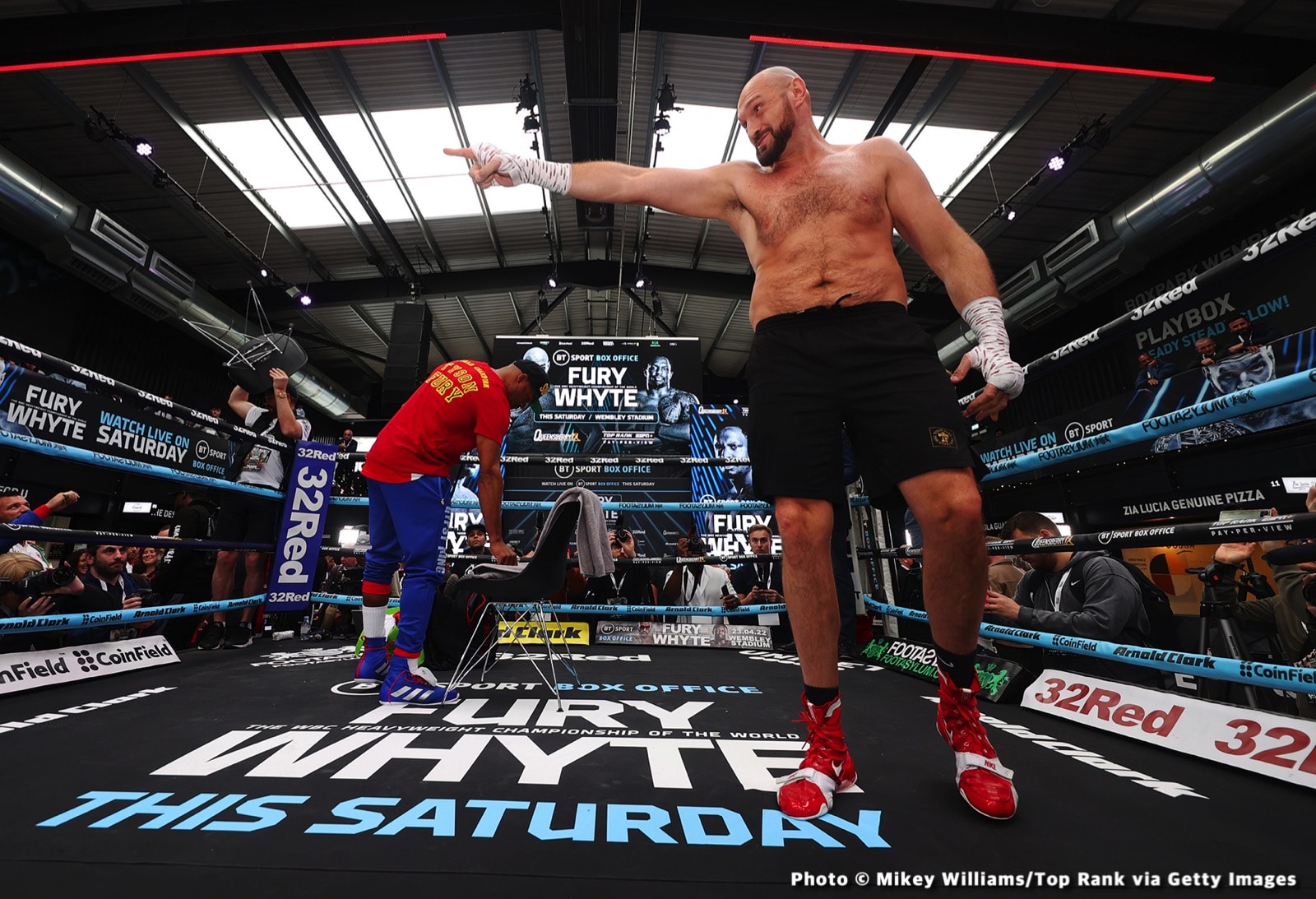 Boxing photo: Dillian Whyte, Tyson Fury image Tyson Fury - Dillian Whyte: No Whyte, No Problem!