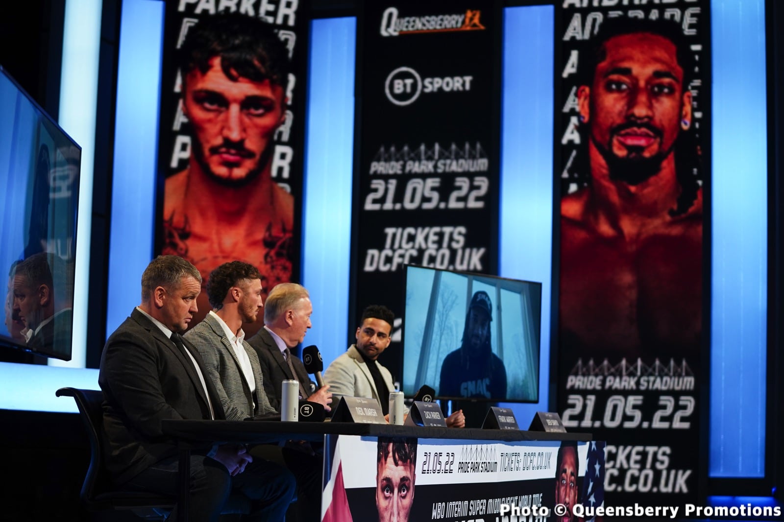 Boxing photo: Demetrius Andrade, zach Parker image Photos / Quotes: Demetrius Andrade vs. Zach Parker - press conference