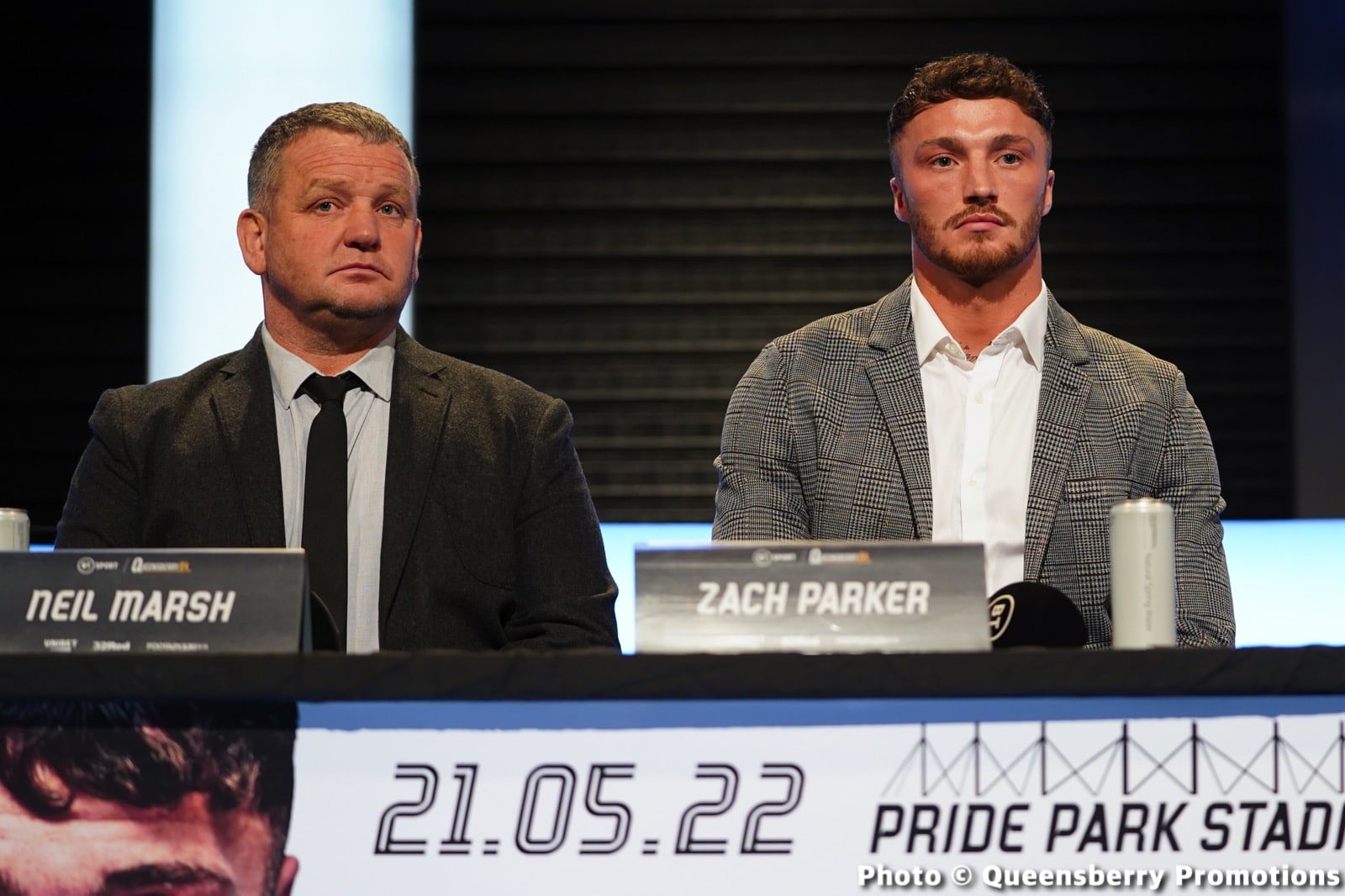 Boxing photo: Demetrius Andrade, zach Parker image Photos / Quotes: Demetrius Andrade vs. Zach Parker - press conference