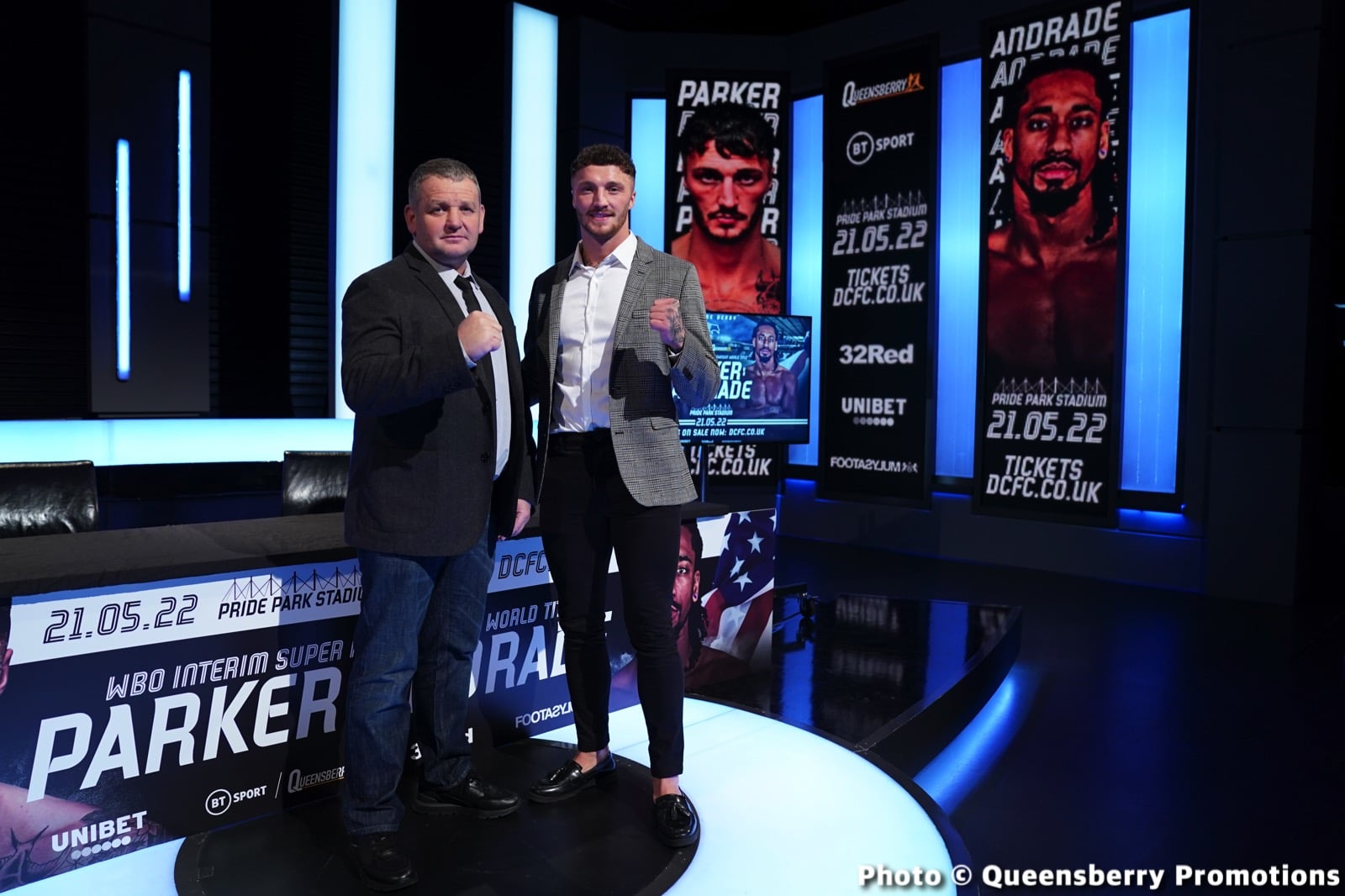 Boxing photo: Demetrius Andrade, zach Parker image Photos / Quotes: Demetrius Andrade vs. Zach Parker - press conference
