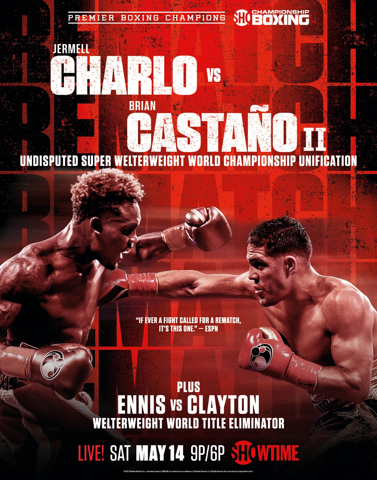 Brian Castano, Jermell Charlo boxing image / photo