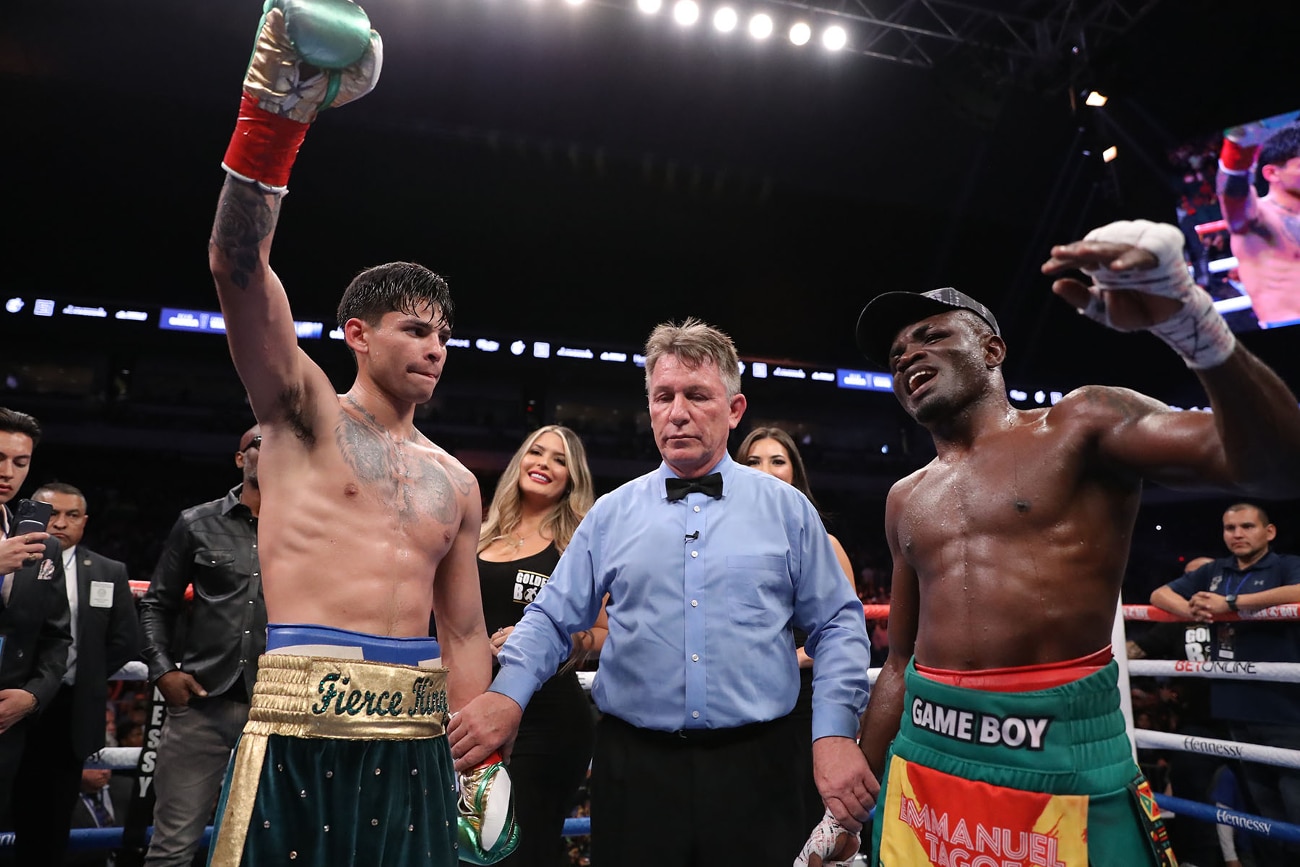 Eddie Hearn wants Ryan Garcia vs. Maxi Hughes next in the UK