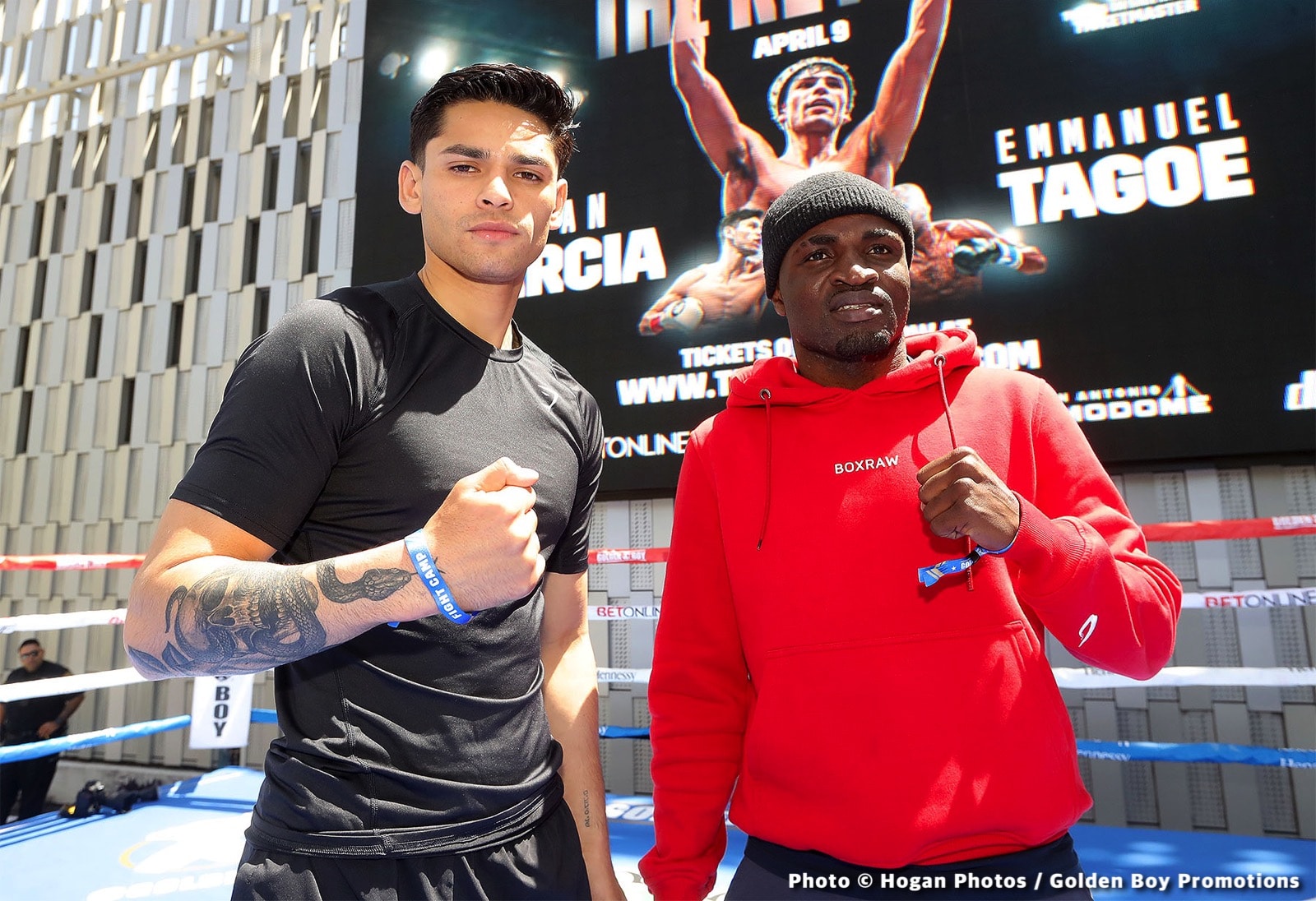 Photos / Quotes: Garcia vs. Tagoe - DAZN Press Conference