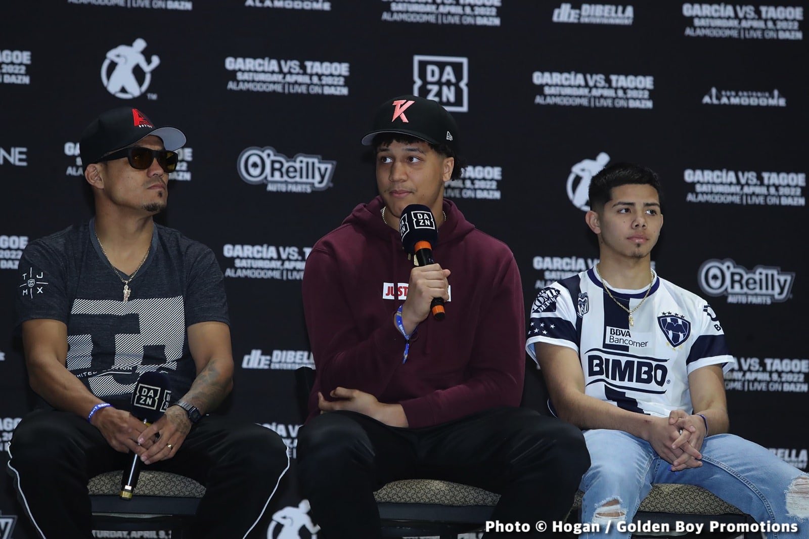 Photos / Quotes: Garcia vs. Tagoe - DAZN Press Conference