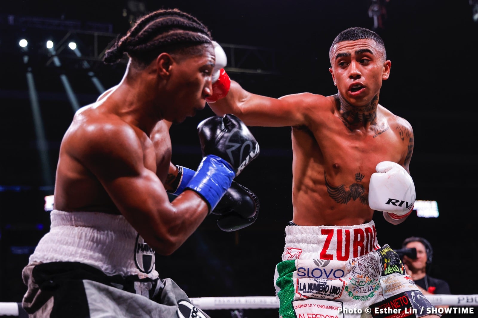 Photos: Benavidez KOs Lemieux, Gómez Dominates Cota