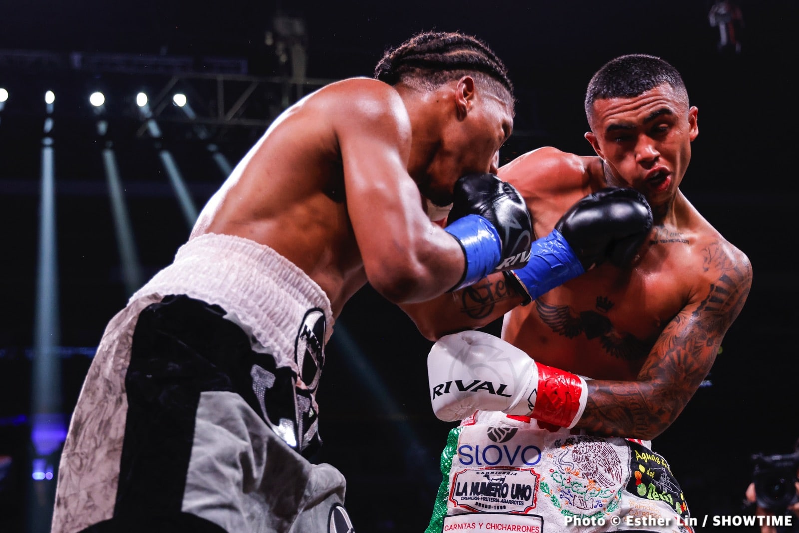 Photos: Benavidez KOs Lemieux, Gómez Dominates Cota