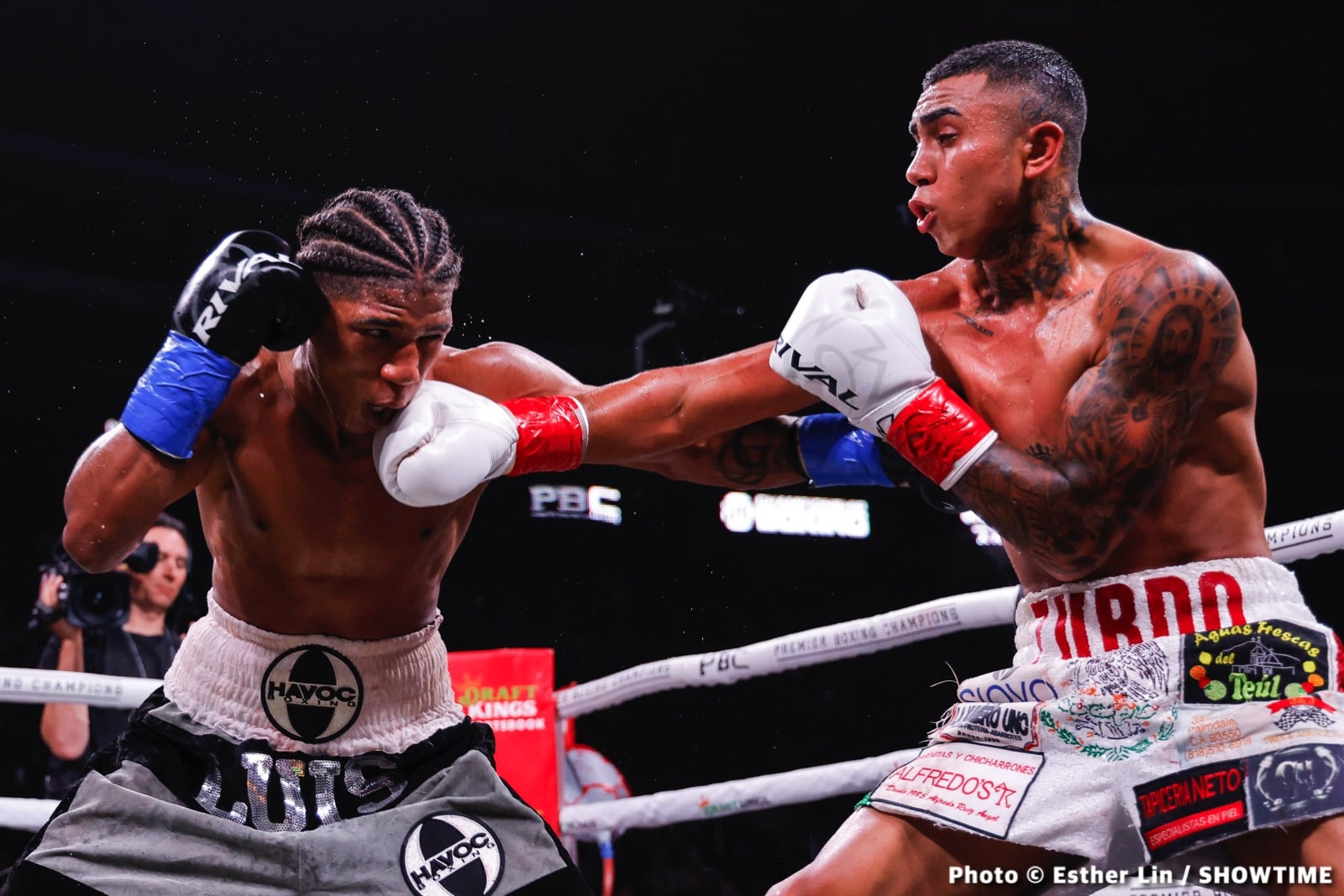 Photos: Benavidez KOs Lemieux, Gómez Dominates Cota