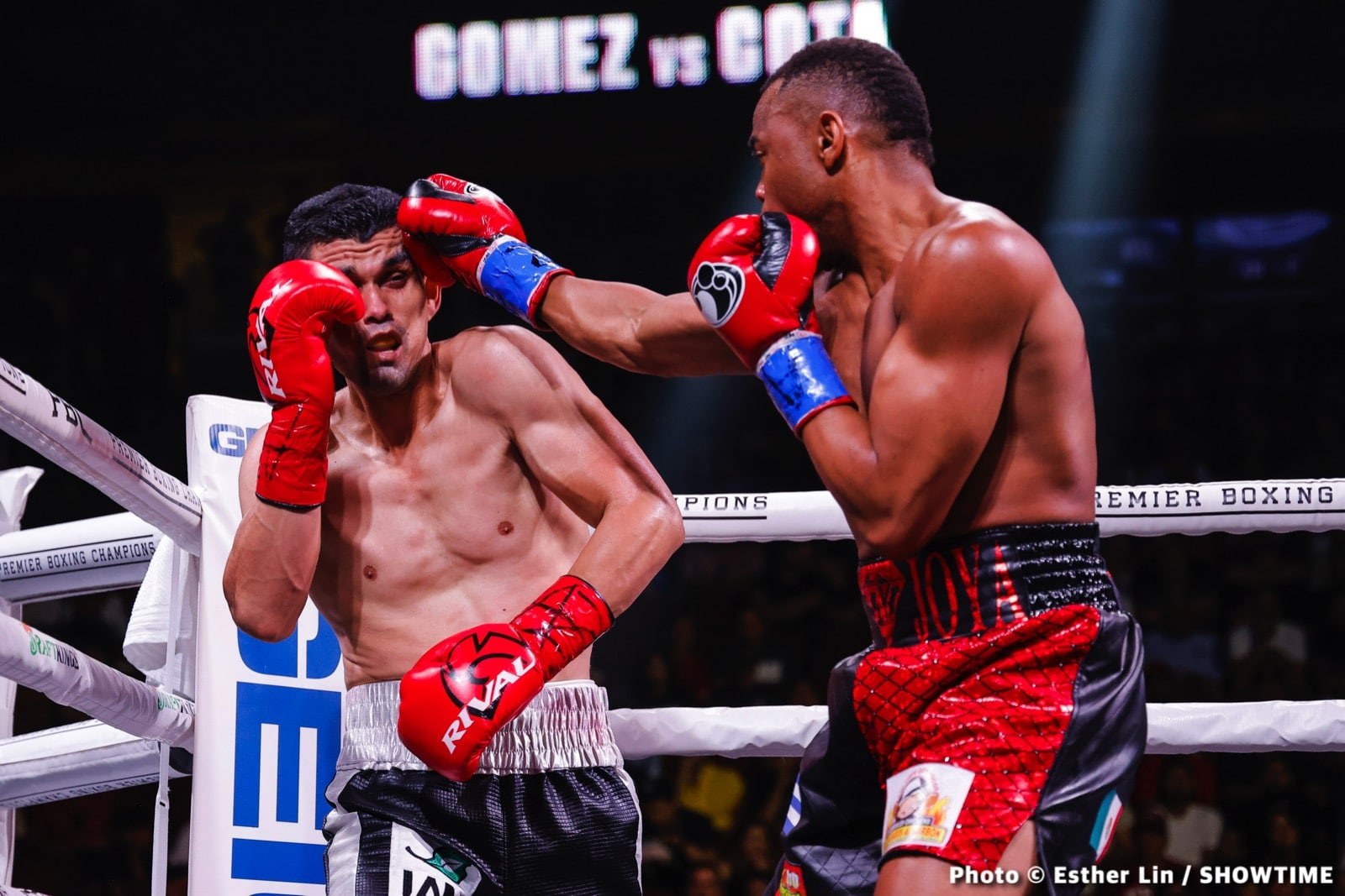 Photos: Benavidez KOs Lemieux, Gómez Dominates Cota